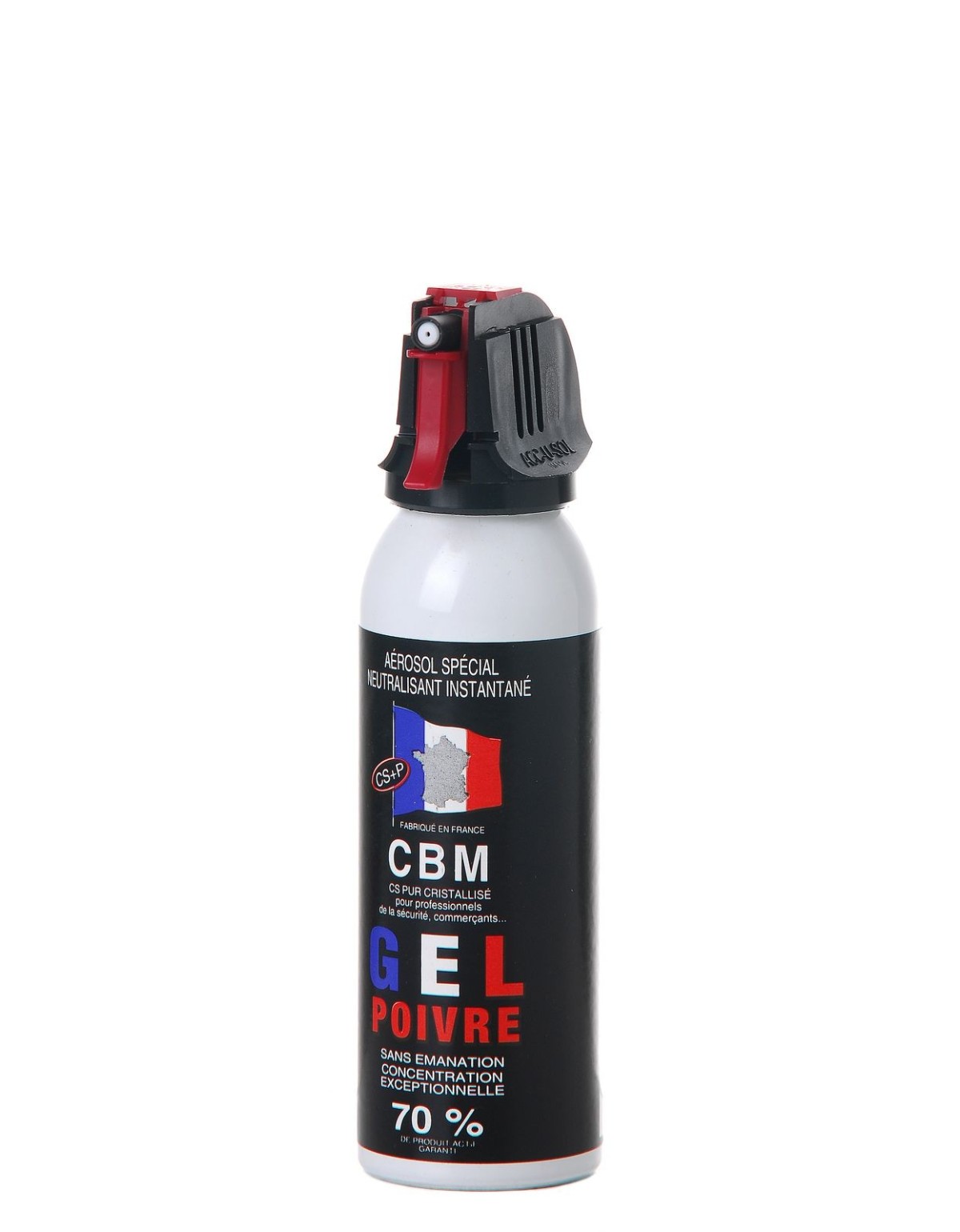 Bombe CBM gel red pepper capot accusol 100ML