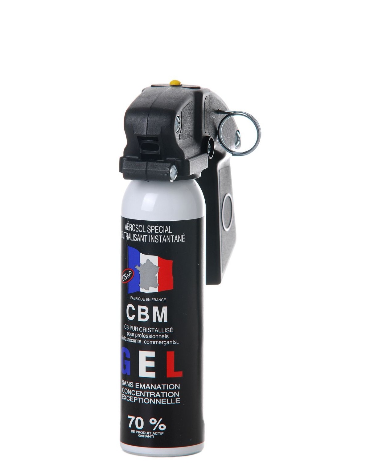 Bombe CBM gel defense cs poignee standard 100ML