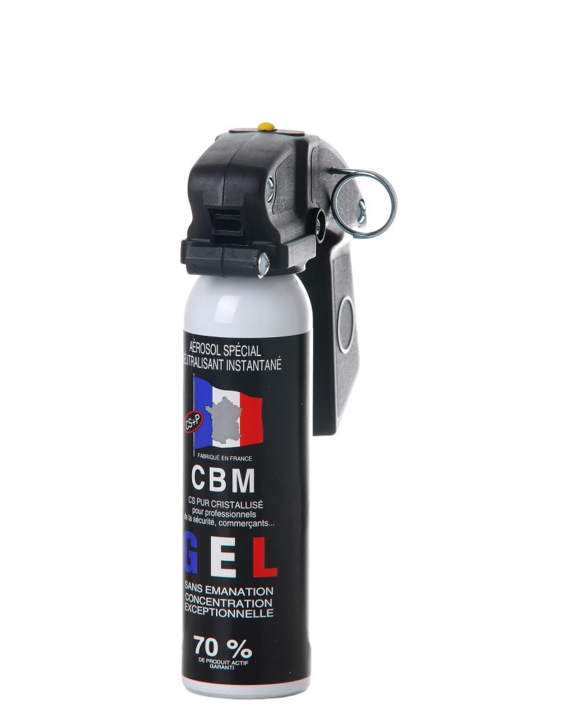 Bombe CBM gel defense cs poignee standard 100ML