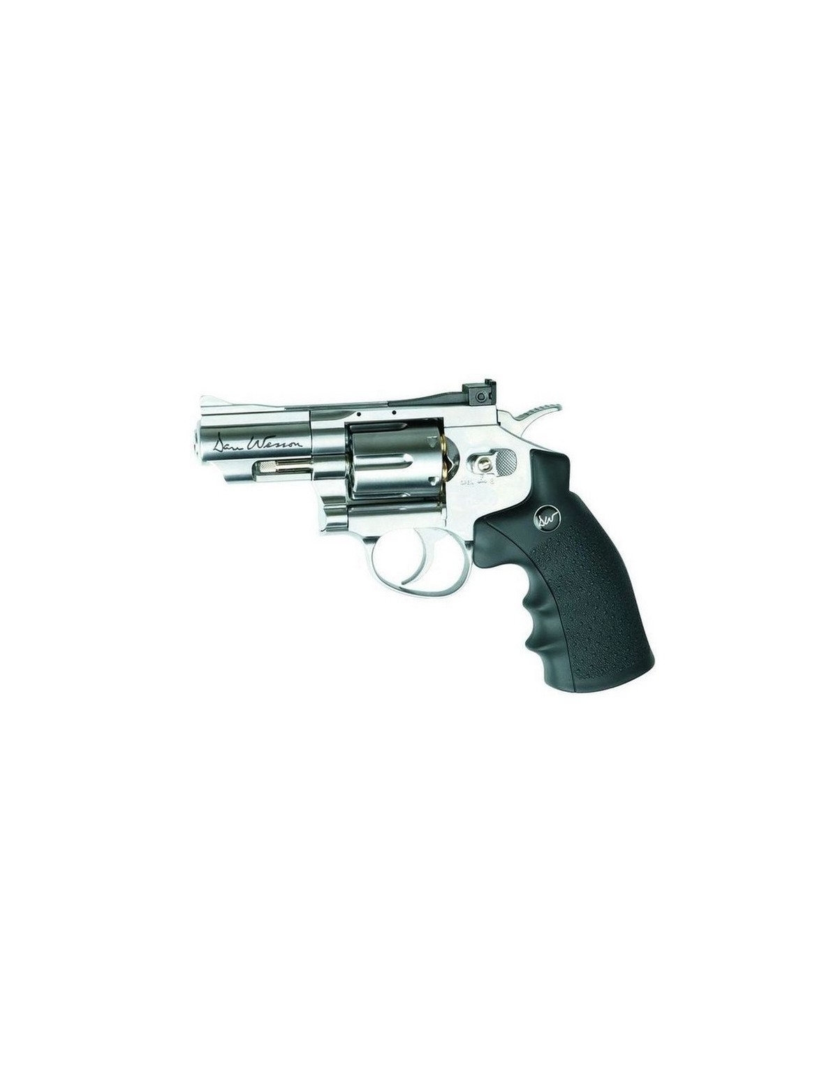 Revolver Asg Gnb Dan Wesson 2.5'' Silver 4.5 CO2-BBS