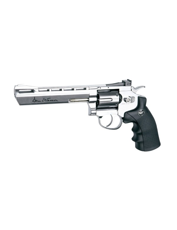 Revolver Asg Gnb Dan Wesson 6'' Chrome Brillant 4.5 CO2- Plombs