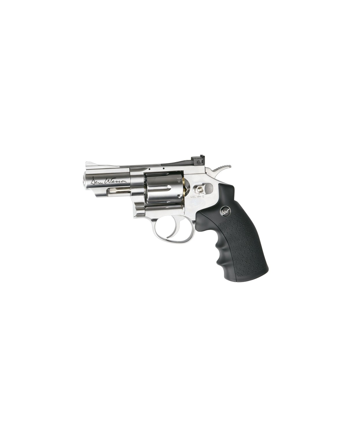 Revolver Asg Gnb Dan Wesson 2.5'' Silver 4.5 CO2 -PLOMBS