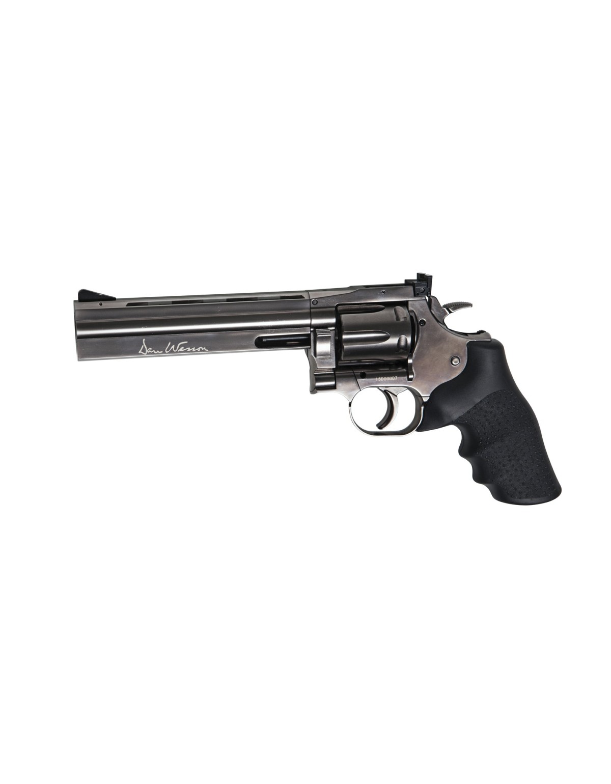 Revolver Asg Gnb Dan Wesson DW715 6'' Steel Grey 4.5 CO2 -PLOMBS