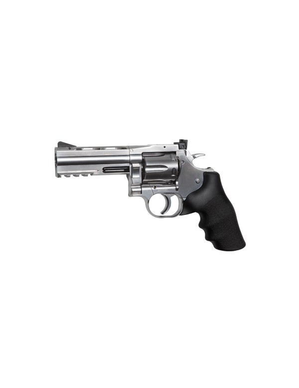 Revolver Asg Gnb Dan Wesson DW715 4'' Silver 4,5 CO2- Plombs