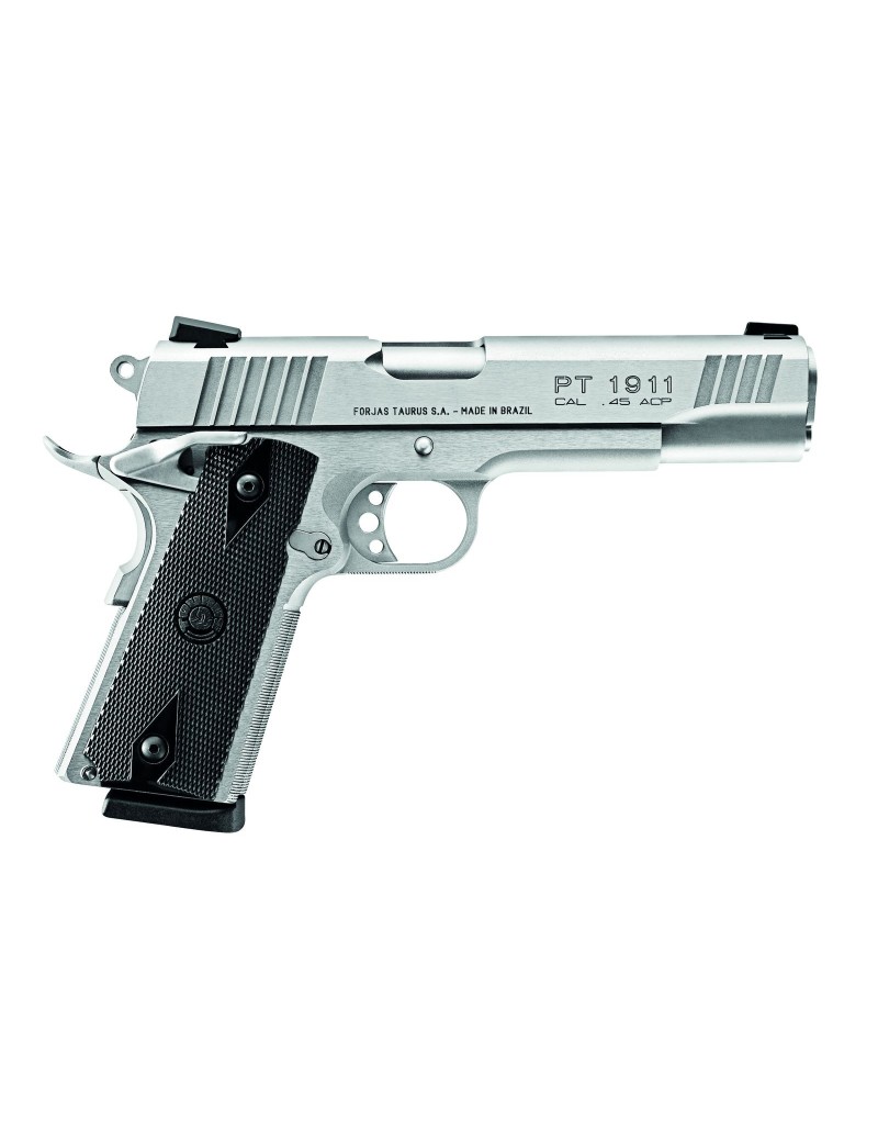 Pistolet Taurus PT1911 Matte Stainless Steel 45ACP
