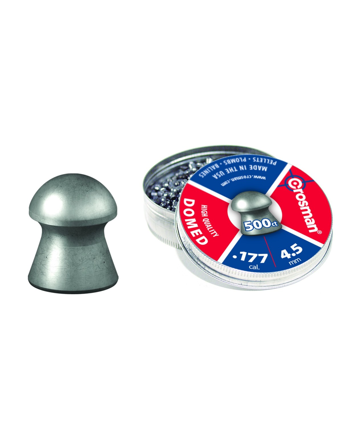 Plombs Crosman domed C4.5 X500