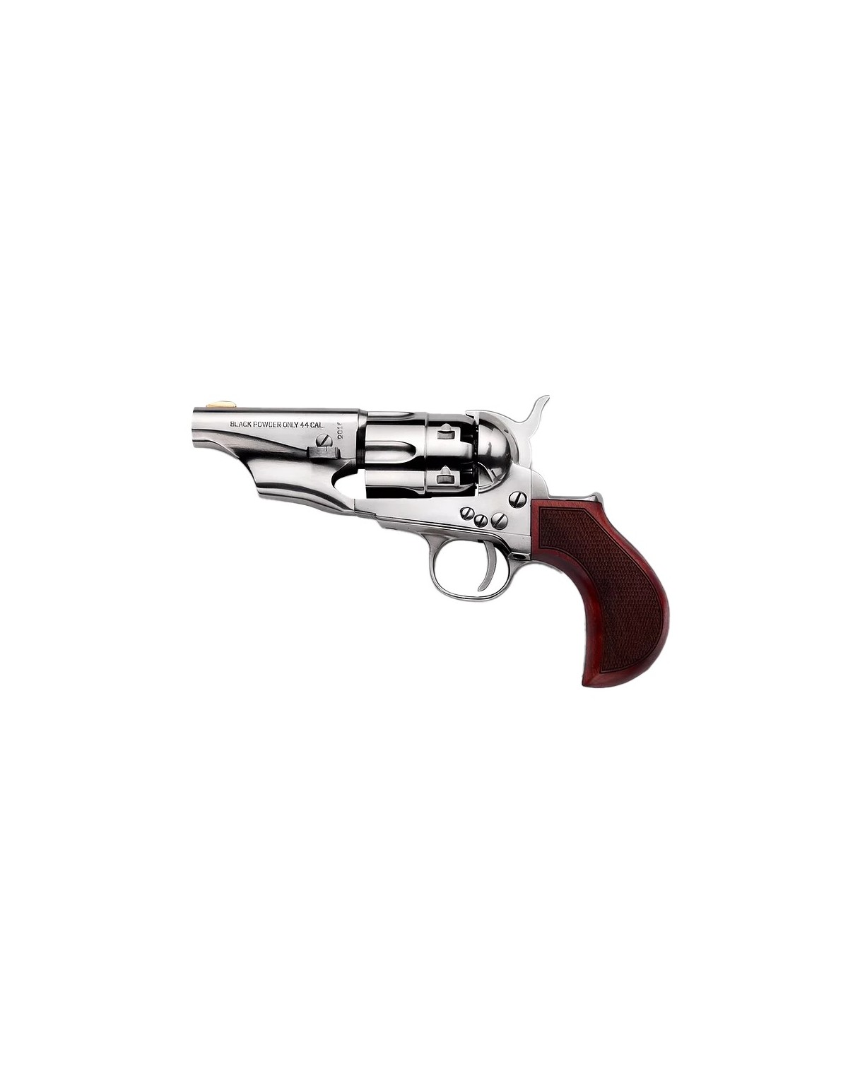 Revolver Pietta Replique 1862 Colt Pocket Police acier Old Silver Cal 44 PN