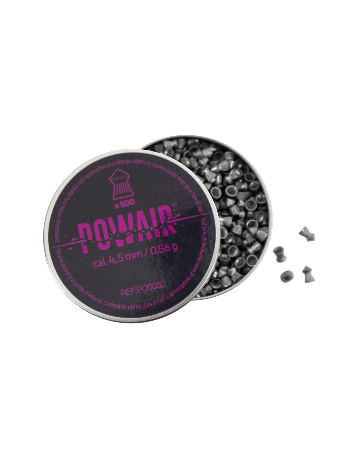 Plombs Powair pointus C4.5 X500