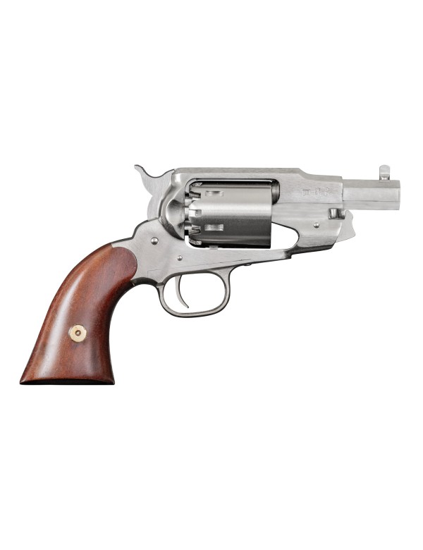 Revolver Pietta Replique 1858 RM nickelé Bbl Model Martial Cal 44 PN