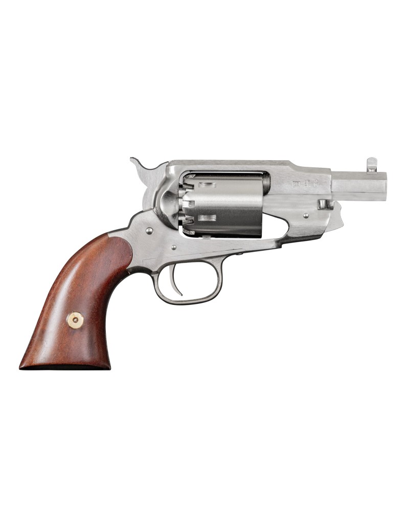Revolver Pietta Replique 1858 RM nickelé Bbl Model Martial Cal 44 PN