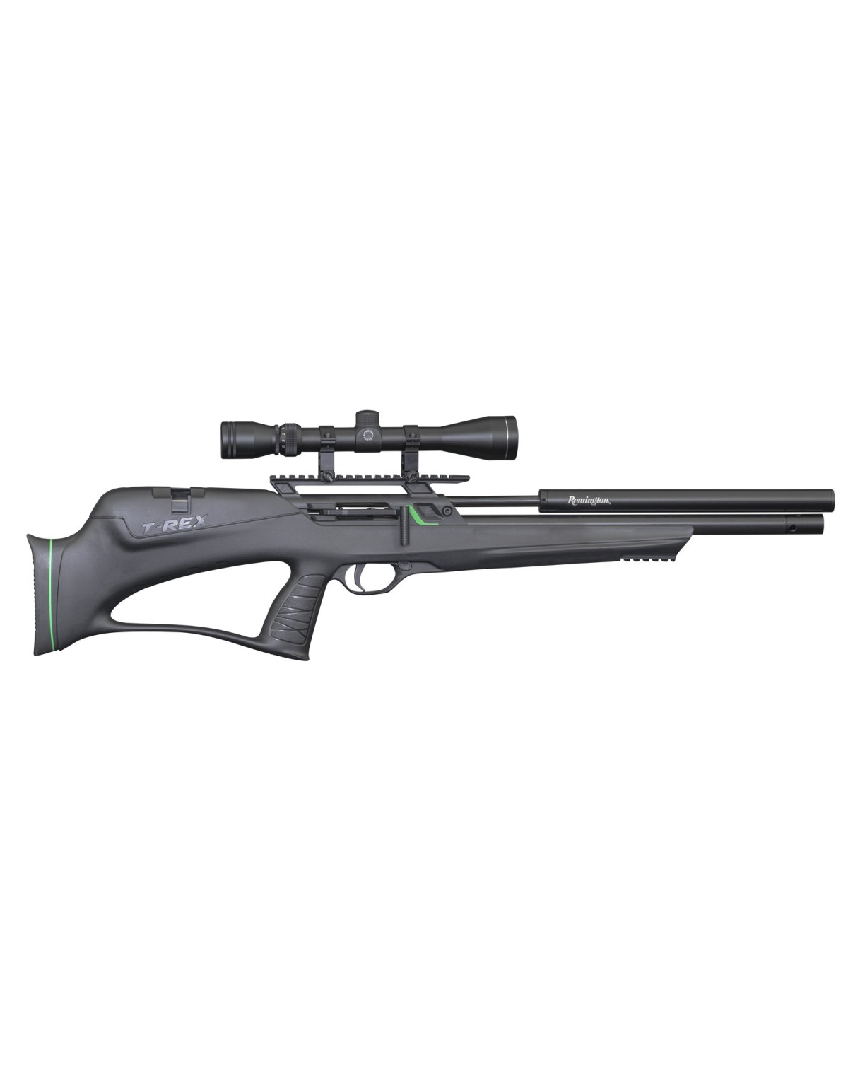 Carabine Remington T-REX Bullpup PCP C5.5 19.9J + lunette 3-9X40