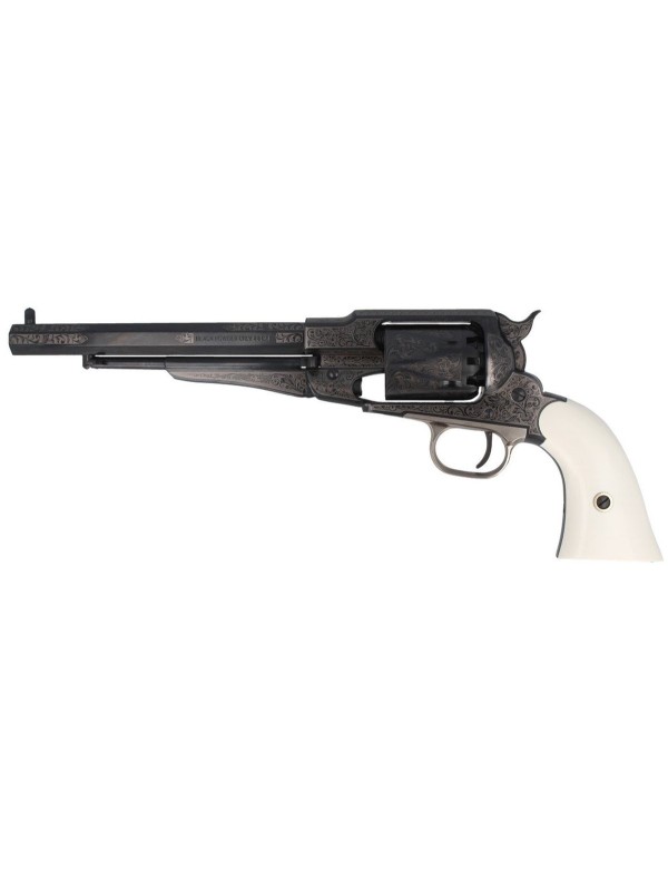 Revolver Pietta Replique 1858 RM acier bronze Laser Deluxe Cal 44 PN
