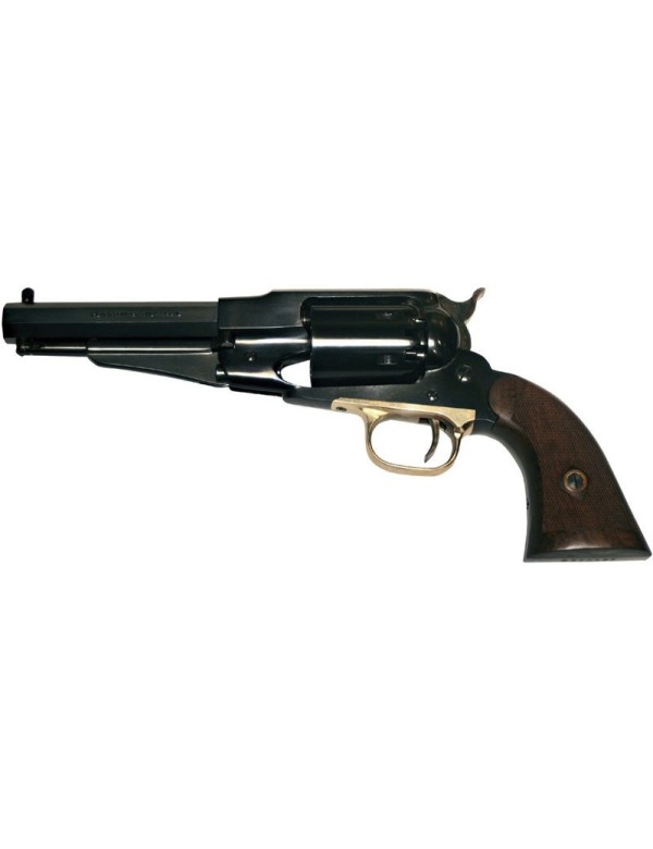Revolver Pietta Replique 1858 RM Sheriff acier bronze crosse Noyer Quadrille Cal 44 PN