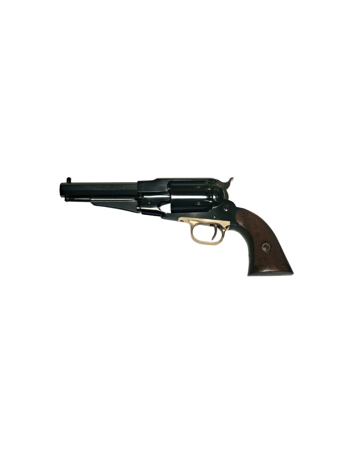 Revolver Pietta Replique 1858 RM Sheriff acier bronze crosse Noyer Quadrille Cal 44 PN