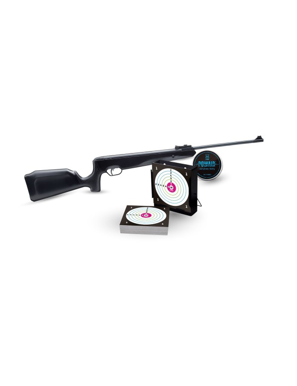 Carabine Snowpeak Pack Carabine SR1200S C4.5 19.9J + Plombs + Cibles + Porte Cible