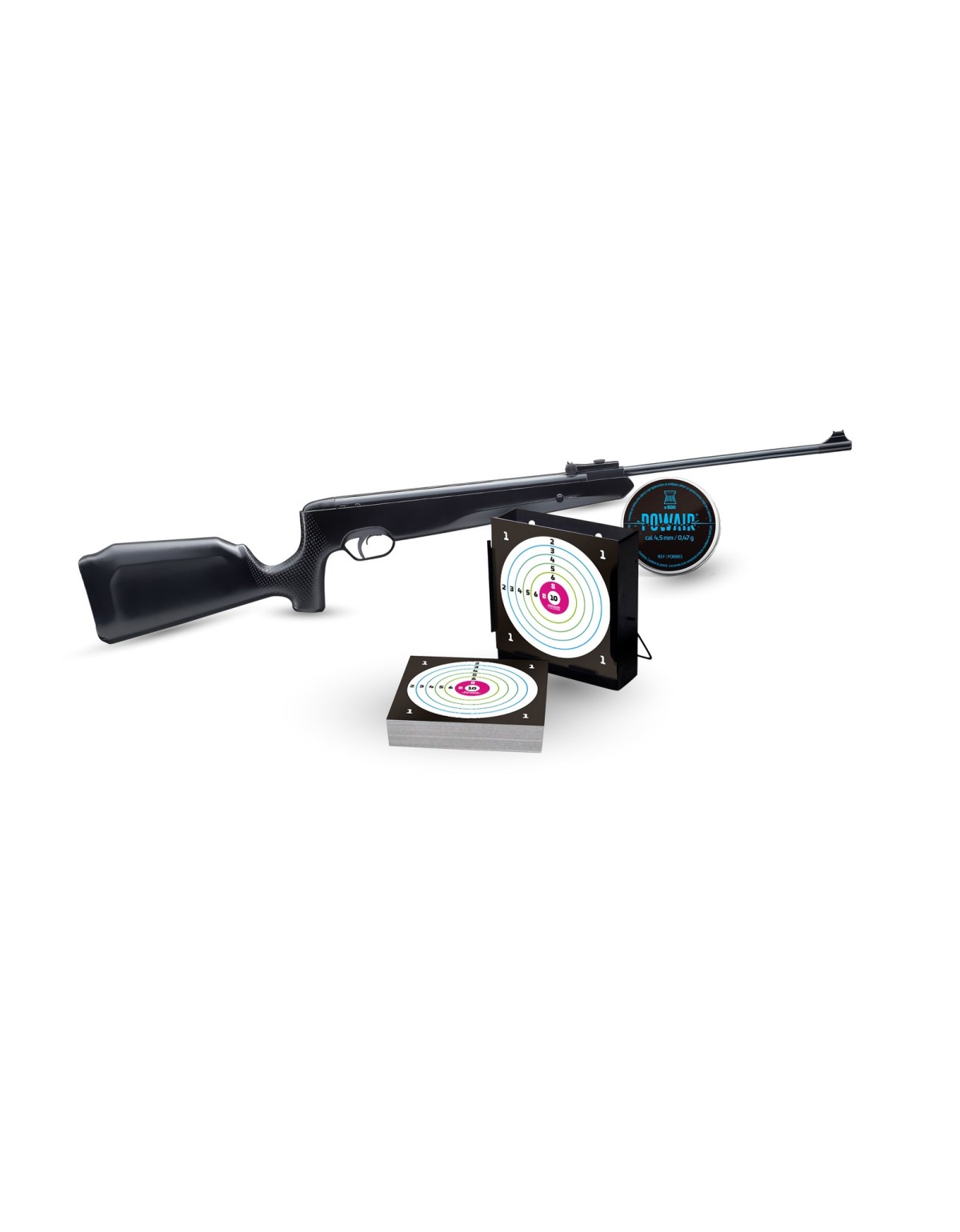Carabine Snowpeak Pack Carabine SR1200S C4.5 19.9J + Plombs + Cibles + Porte Cible
