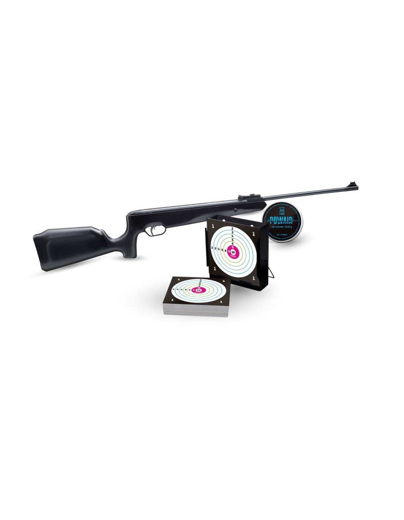 Carabine Snowpeak Pack Carabine SR1200S C4.5 19.9J + Plombs + Cibles + Porte Cible
