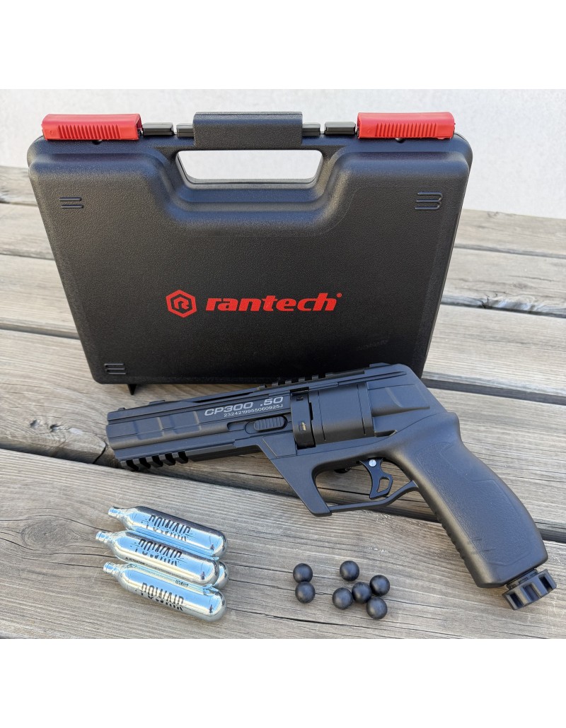 Pack Snowpeak revolver CP300 C50 13J + CO2 + billes + mallette