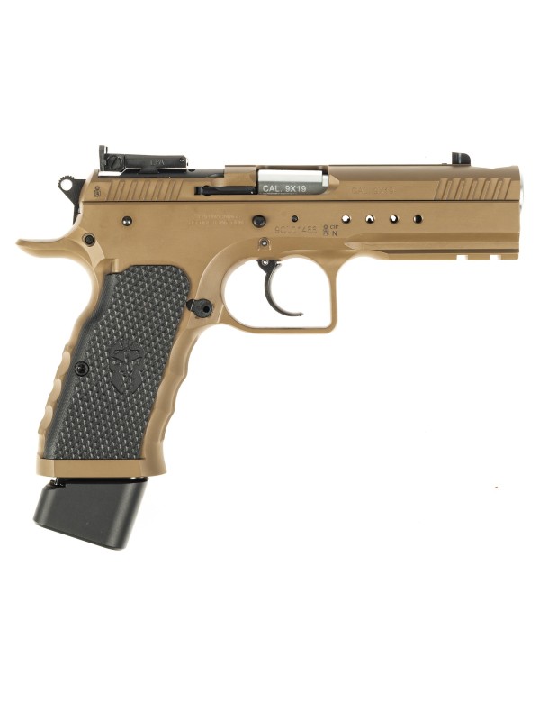 Pistolet Tanfoglio Heptagon Tactical 9X19 K FDE
