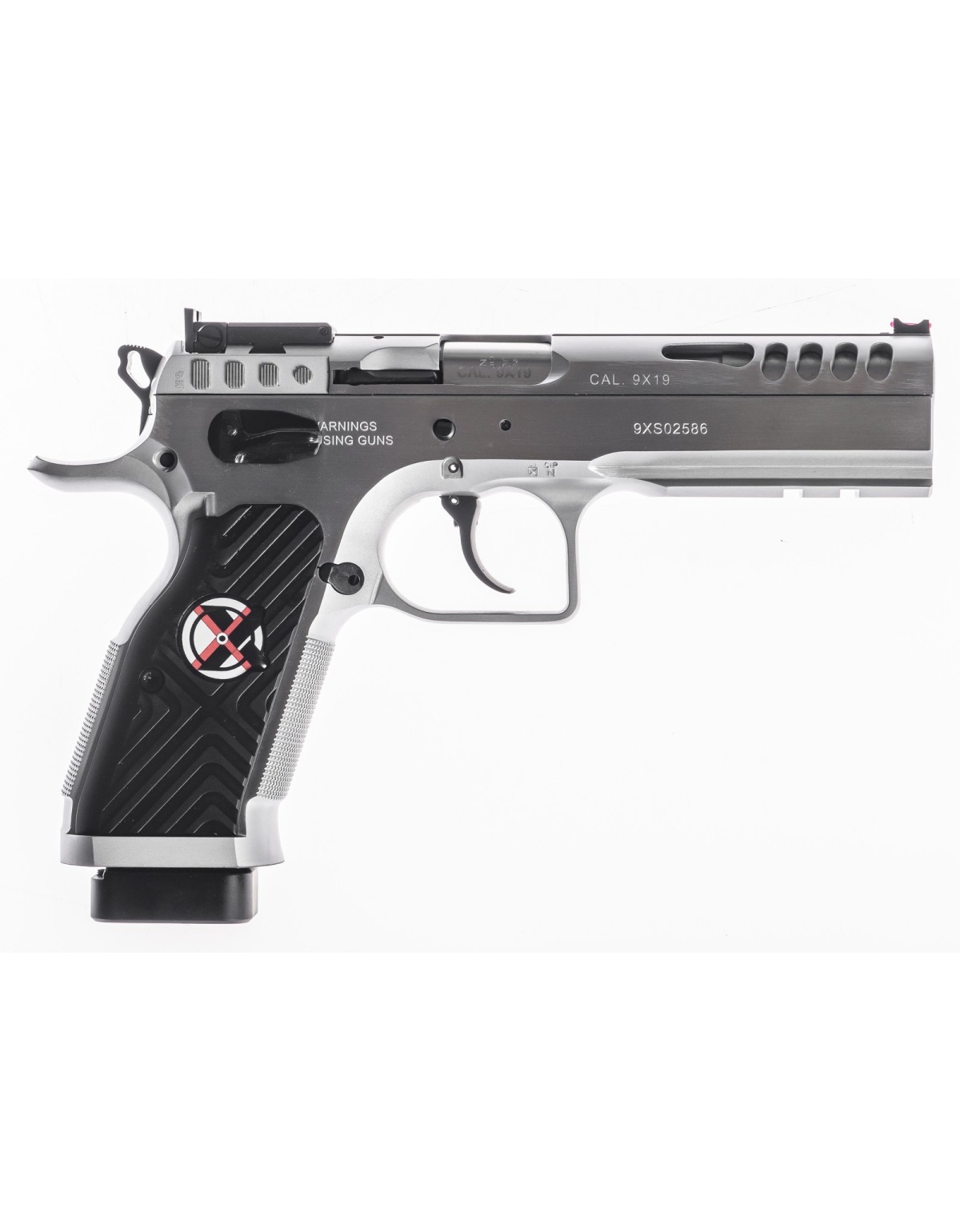 Pistolet Tanfoglio Stock Master Xtreme 9X19 Chrome
