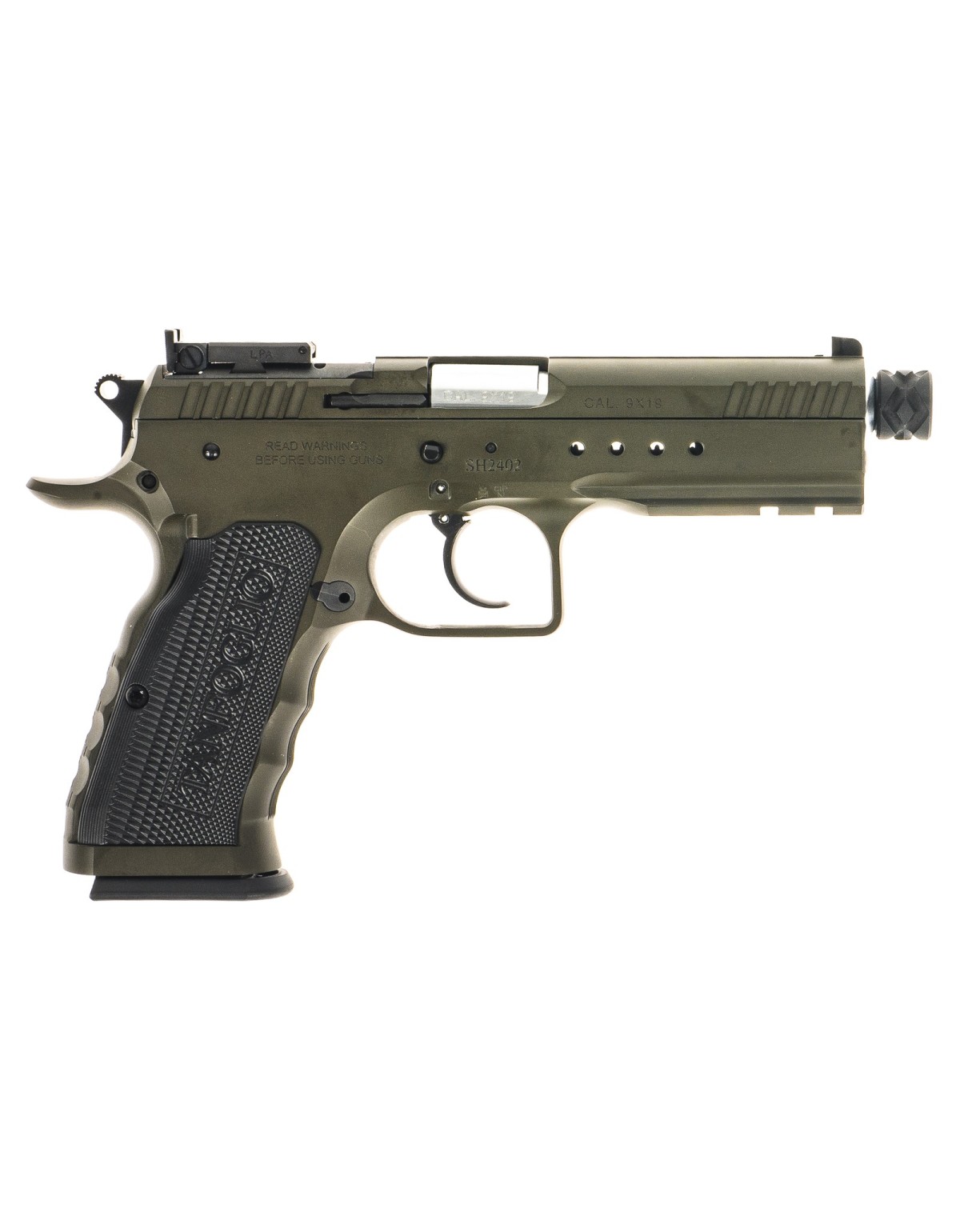 Pistolet Tanfoglio Tactical Pro 9X19 Green 2026
