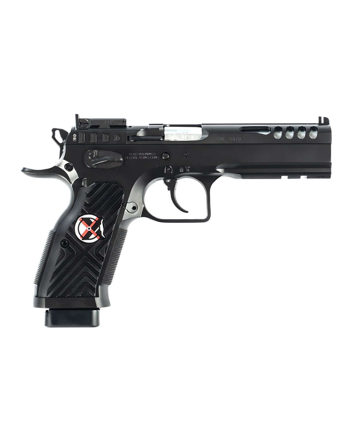 Pistolet Tanfoglio Stock Master Xtreme Optic 9X19 Black