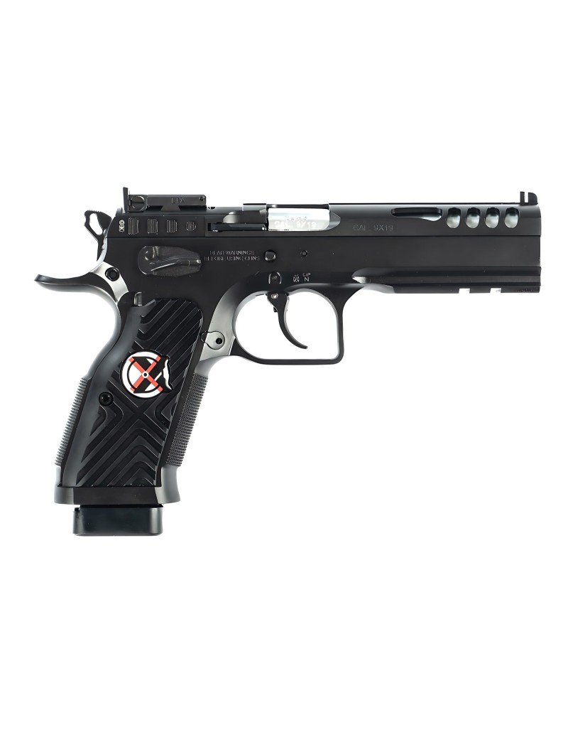 Pistolet Tanfoglio Stock Master Xtreme Optic 9X19 Black