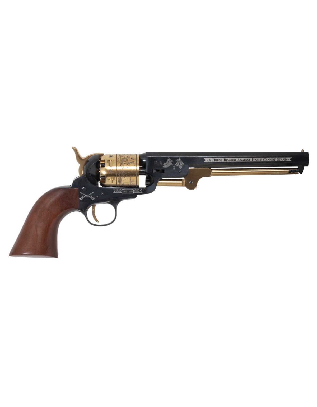 Revolver Pietta Replique 1851 Navy Commemo Gold Gts Cal 36 PN