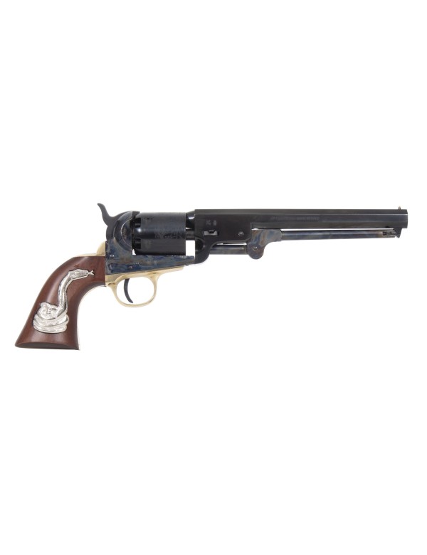 Revolver Pietta Replique 1851 Navy Yank acier Snake Cal 36 PN 23
