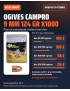 Achat groupé ogives Campro 9 mm 124 gr : de 105 € à 95 € les 1 000