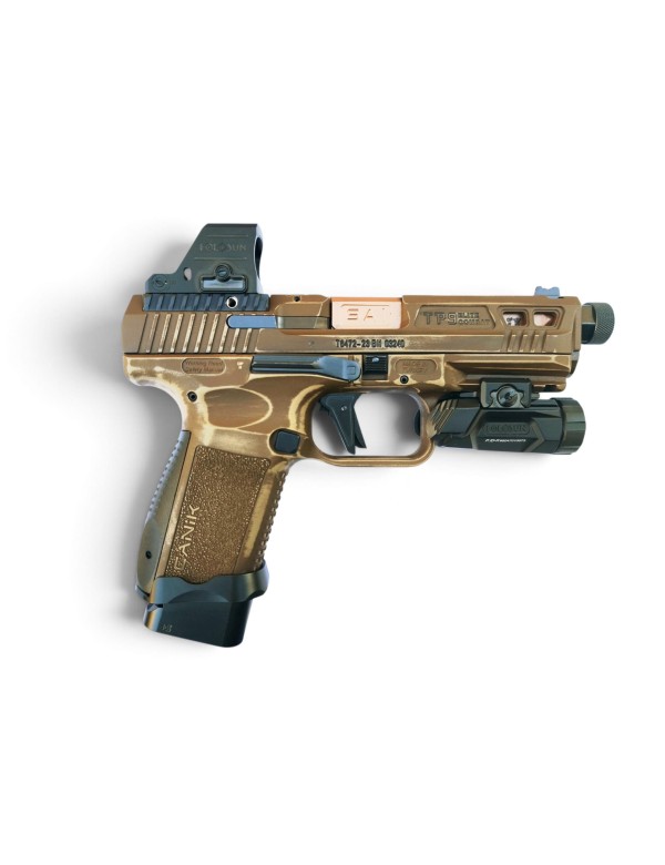 PACK PISTOLET CANIK TP9SF ELITE COMBAT ELVEN DAGGER (SAI) CAL : 9X19