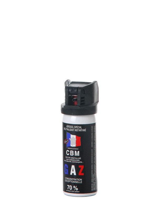 AEROSOL GAZ DEFENSE CS CAPOT CLAPET 50ML