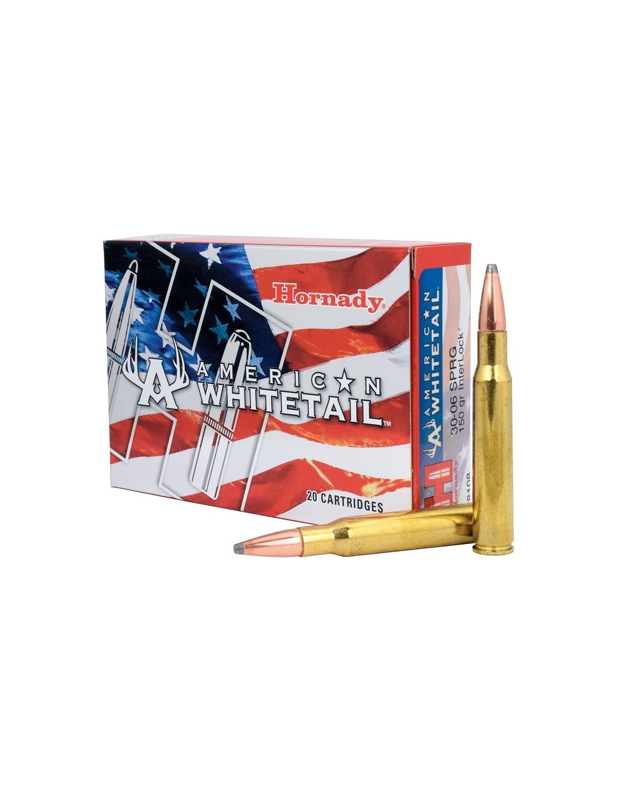 MUNITION HORNADY 30-06 150GR INTERLOCK