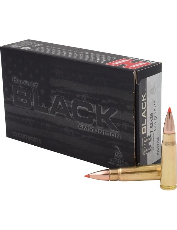 MUNITION HORNADY 7.62X39 123GR X20