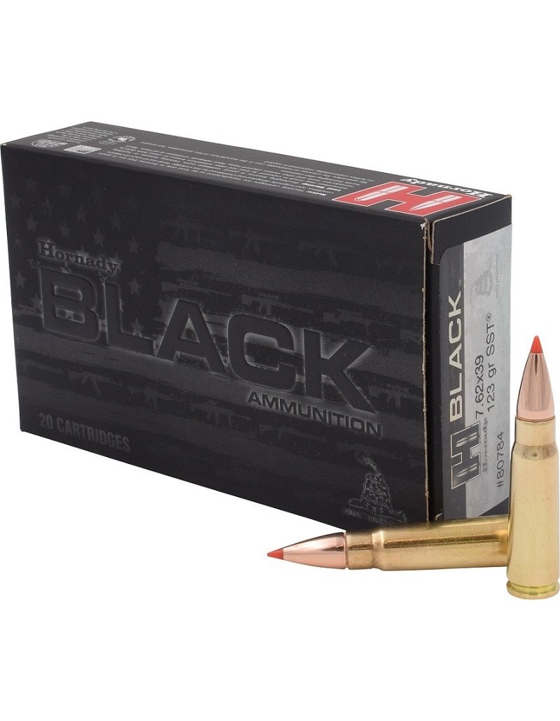MUNITION HORNADY 7.62X39 123GR X20