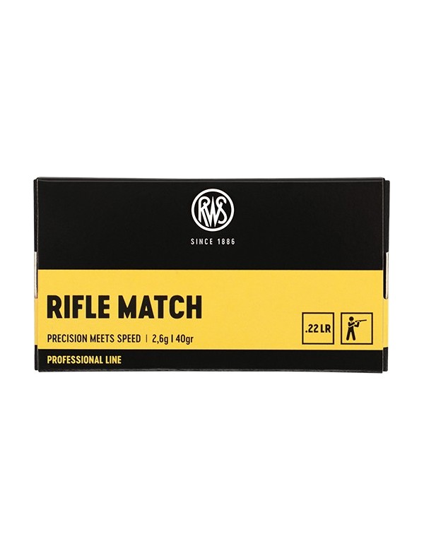 001132 : MUNITIONS RWS 22LR RIFLE MATCH