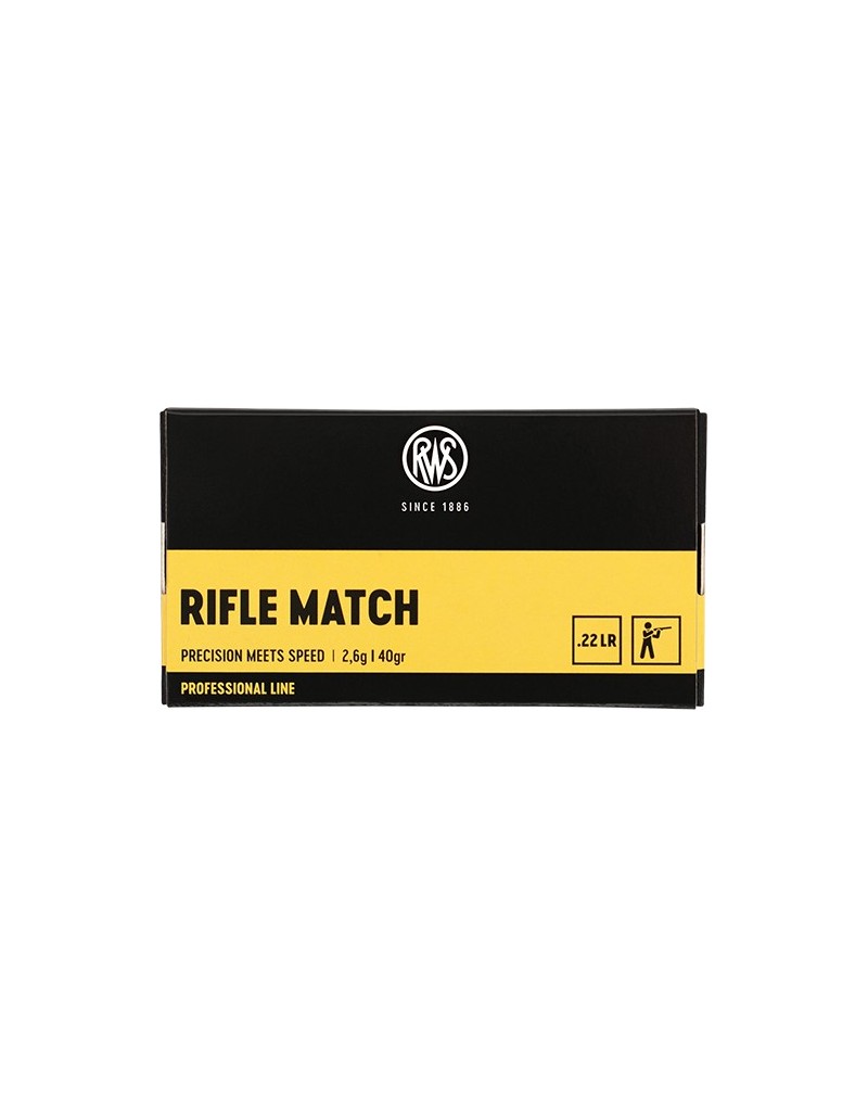 001132 : MUNITIONS RWS 22LR RIFLE MATCH