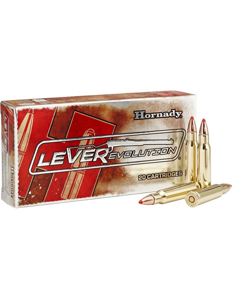 Boîte de 20 cartouches Hornady 308 MARLIN EX 160 FTX LVREV 82733