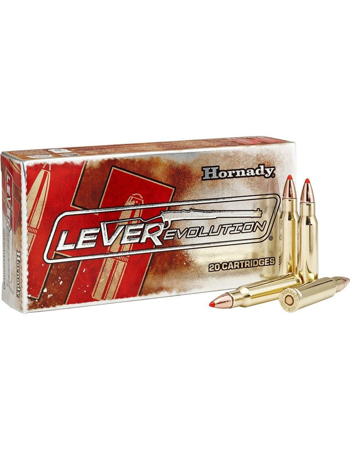 Boîte de 20 cartouches Hornady 338 MARLIN EXP 200 GR FTX LVREV 82240