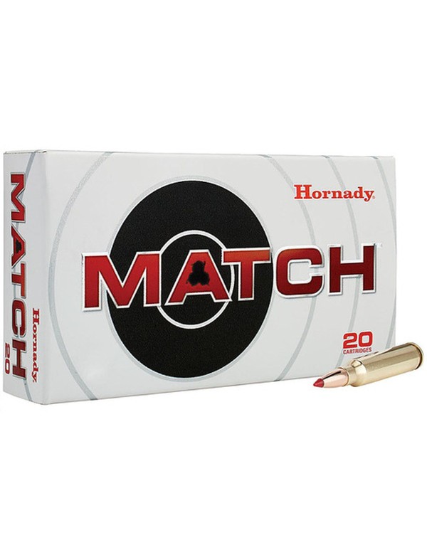 Boîte de 20 cartouches Hornady 308 WIN 178 GR BTHP 8105