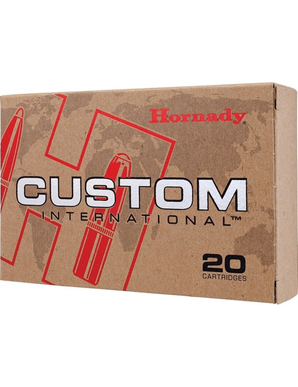 Boîte de 20 cartouches Hornady 30-06SPRG 180GR SP INTL 81182