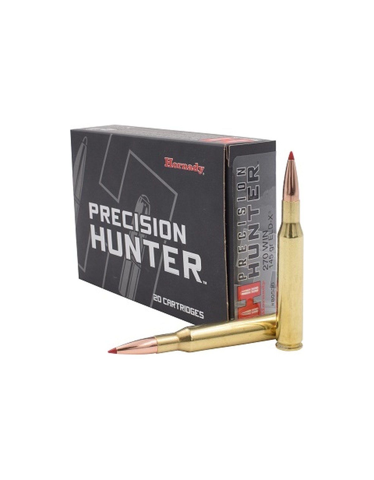 Boîte de 20 cartouches Hornady 270 WIN 145 GR ELD-X 80536