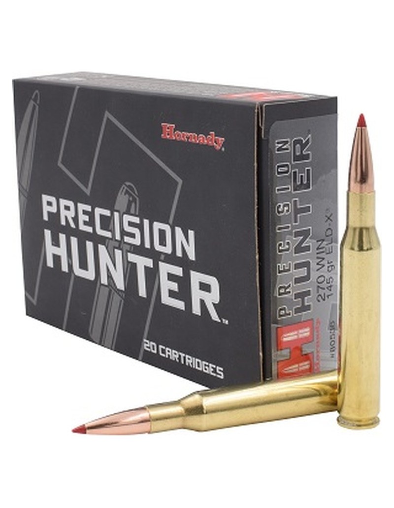 Boîte de 20 cartouches Hornady 270 WIN 145 GR ELD-X 80536