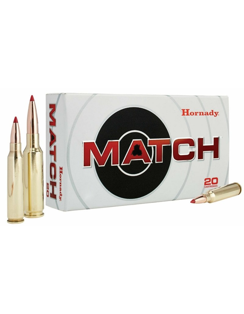 Boîte de 20 cartouches Hornady 6.5 CREEDMOOR 147GR ELD-MATCH 81501
