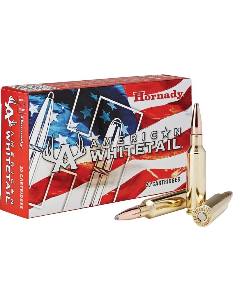 Boîte de 20 cartouches Hornady 6.5 CREEDMOOR 129GR INTERLOCK 81489