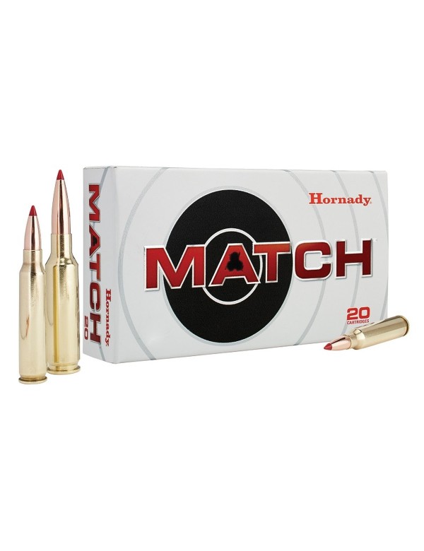 Boîte de 20 cartouches Hornady 260REM 130GR ELD-MATCH 8553