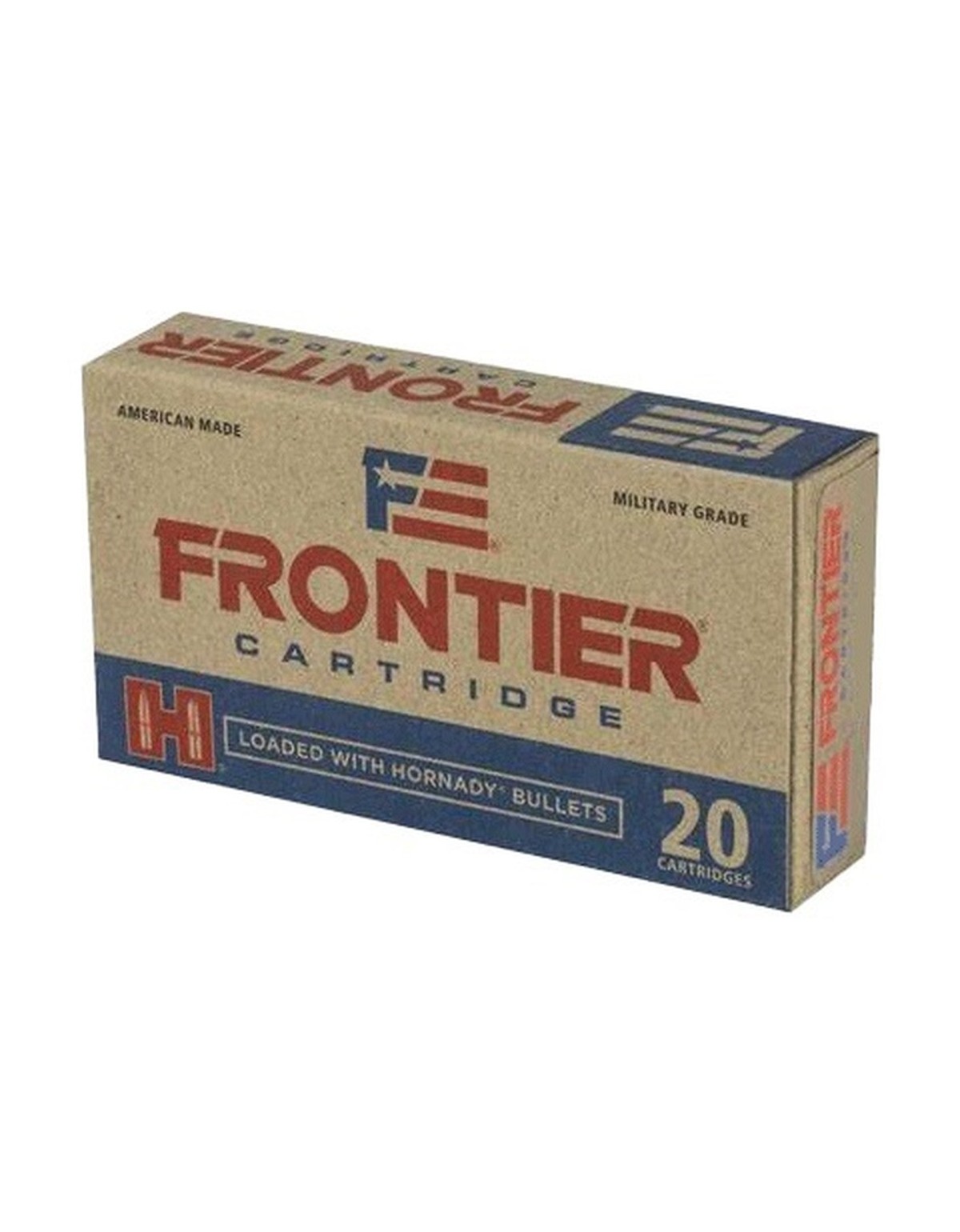 Boîte de 20 cartouches Hornady FRONTIER 300 BLACKOUT 125GR FMJ FR400