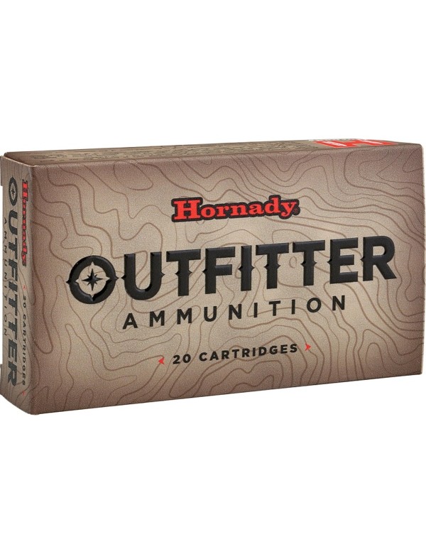 Boîte de 20 cartouches Hornady 375 RUGER 250GR CX OTF 823374