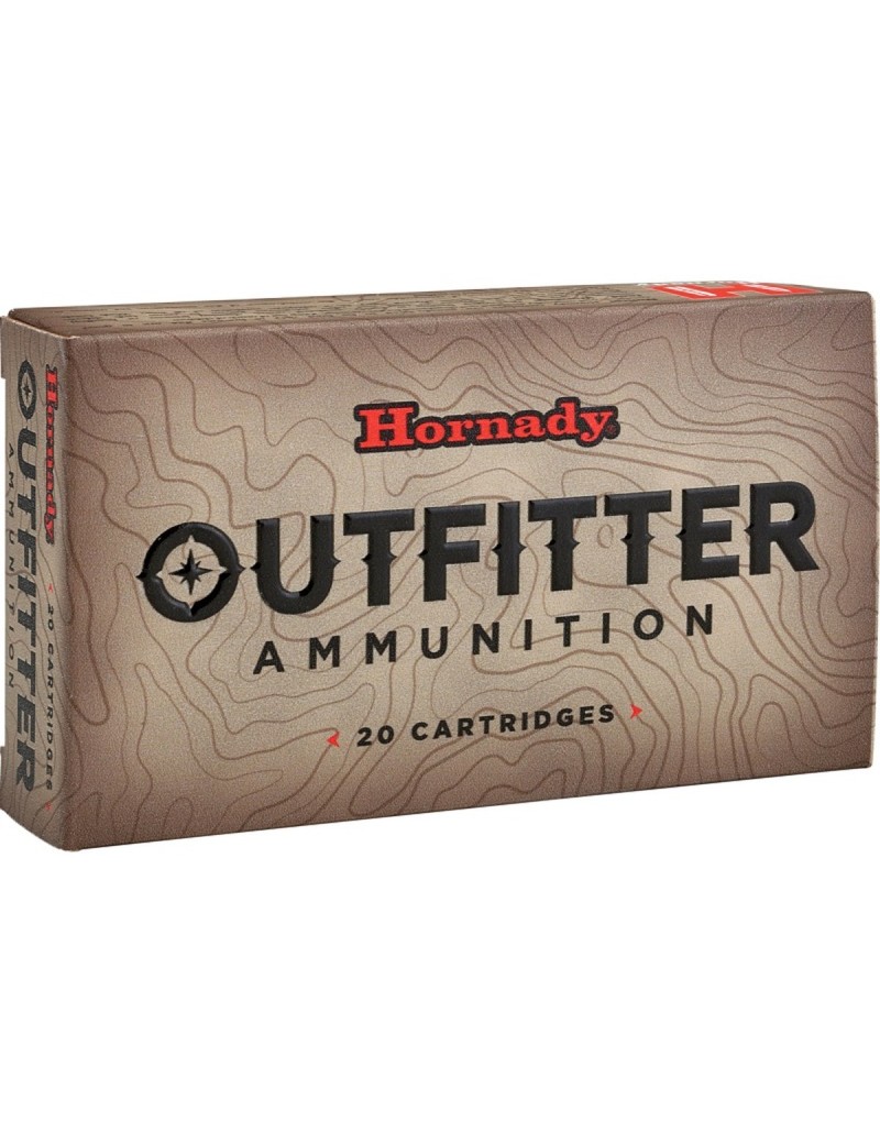 Boîte de 20 cartouches Hornady 375 RUGER 250GR CX OTF 823374