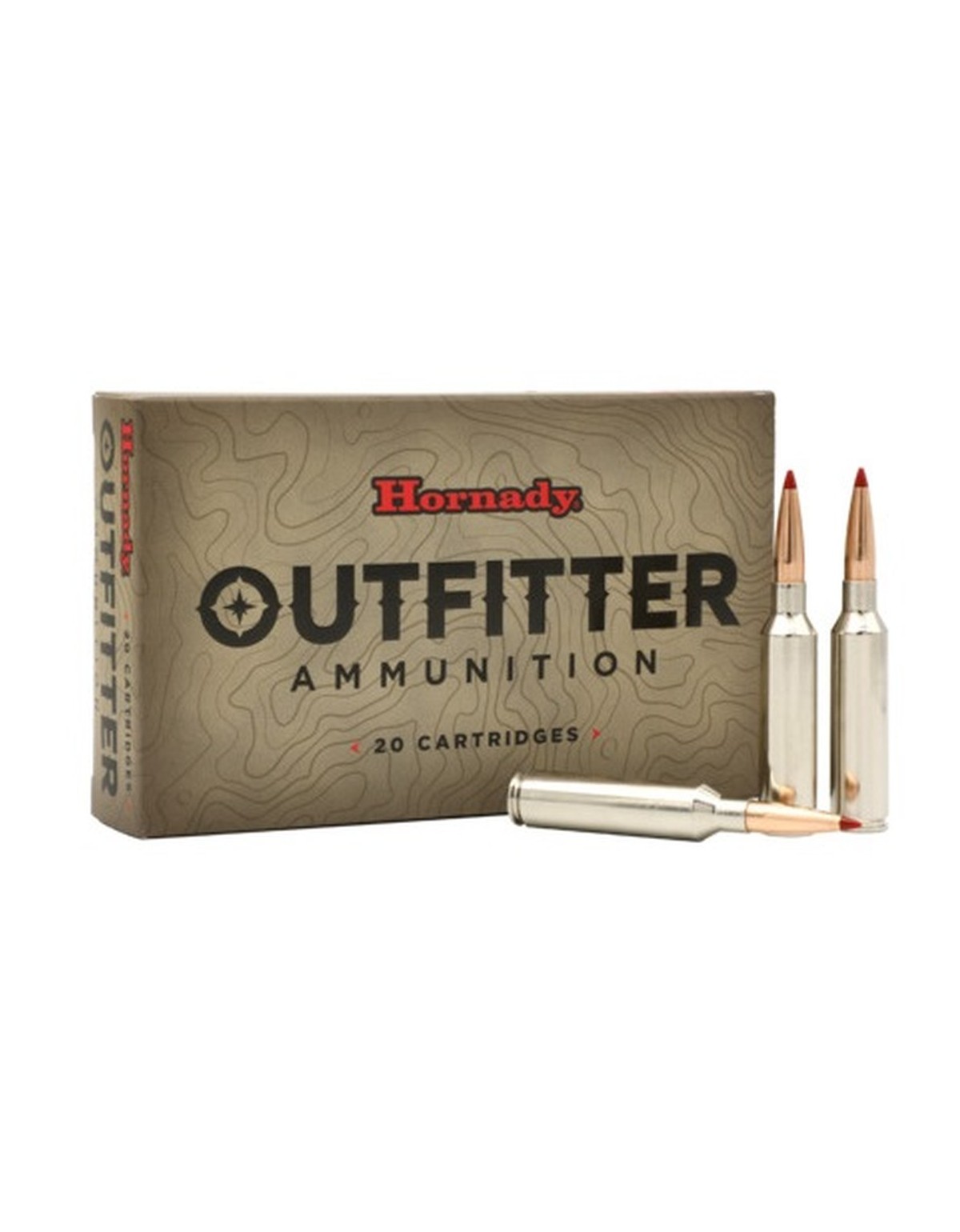 Boîte de 20 cartouches Hornady 7MM PRC 160 GR CX™ OTF 80713